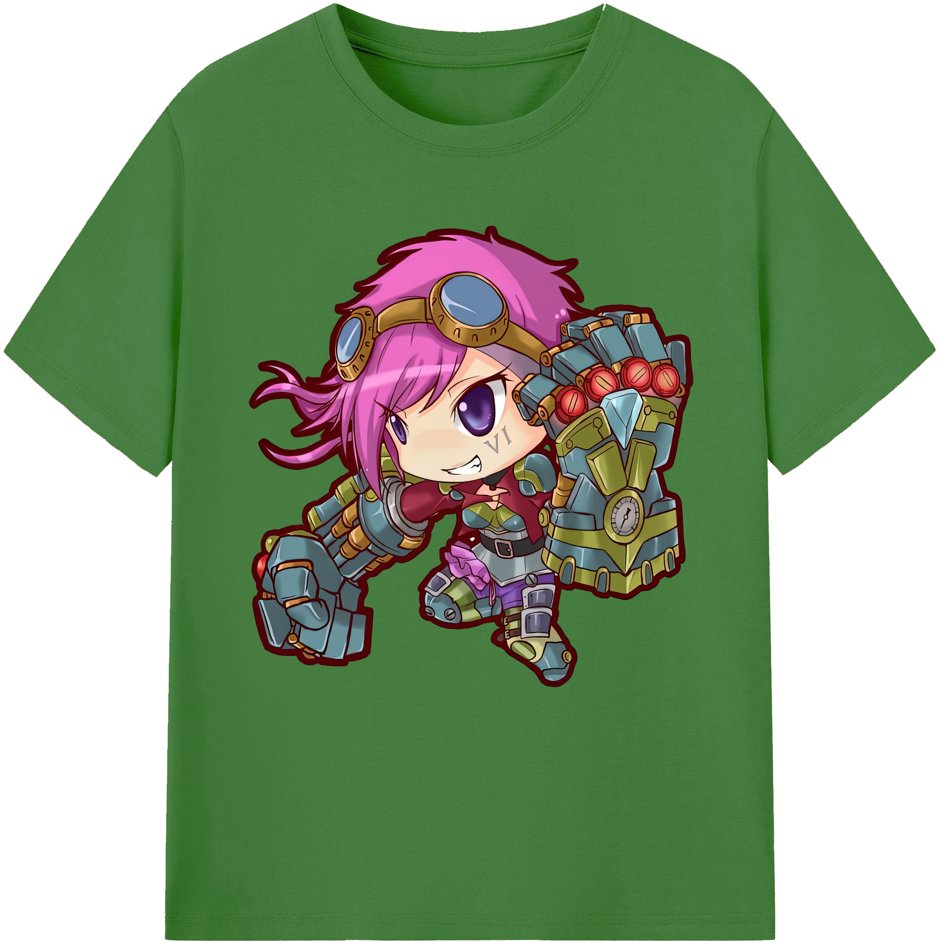 リーグ・オブ・レジェンド League of Legends LOL レディースカジュアルプリントTシャツ（綿100％）